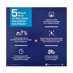 Disque de recharge électrique - Cartonné - Quadri 2