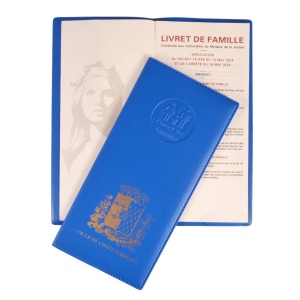 Couverture Livret de famille - Gomme unie