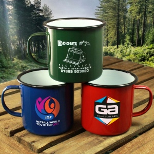 Tasses en émail de qualité supérieure (568ml/20oz) - Blanc 18