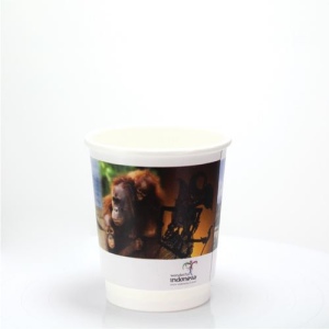 Gobelet en papier à double paroi - couleur (8oz/230ml) 2