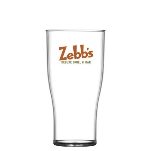 Verre à bière Tulipe en plastique réutilisable (568ml/20oz/Pint)