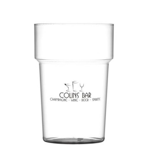 Gobelet en plastique réutilisable (568ml/20oz/Pint)