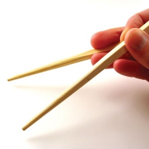 Baguettes en bambou (5 caractères) - Manchons en option 2
