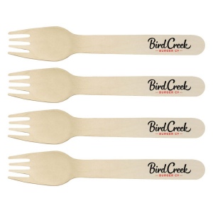 Fourchette en bois (15.5cm) 2