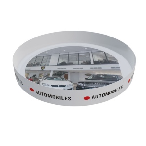Plateau rond à bord relevé (32cm) 4