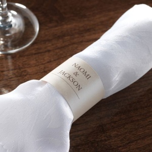 Anneaux de serviette en carton 4