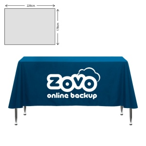 Nappe en tissu de qualité supérieure - 178x229cm (table de 1,5 m - hauteur moyenne)