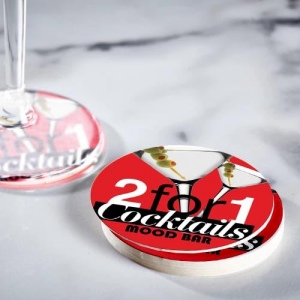 Tapis à bière rond de qualité supérieure 6