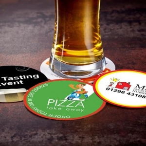Tapis à bière rond de qualité supérieure
