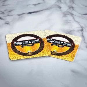 Tapis à bière carré de qualité supérieure 5