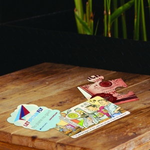 Tapis à bière de forme personnalisée 3