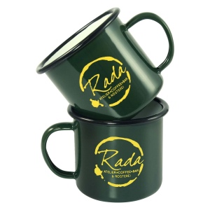 Tasses en émail de qualité supérieure (285ml/10oz) - Blanc 143