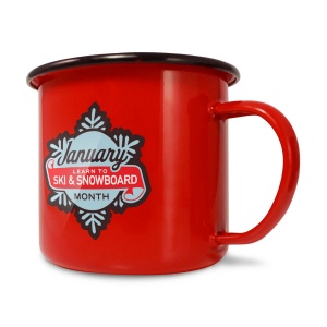 Tasses en émail de qualité supérieure (285ml/10oz) - Blanc 146
