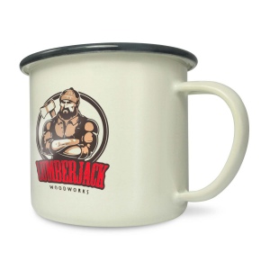 Tasses en émail de qualité supérieure (285ml/10oz) - Blanc 147