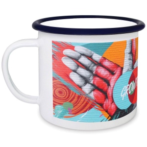 Tasses en émail de qualité supérieure (285ml/10oz) - Blanc 161