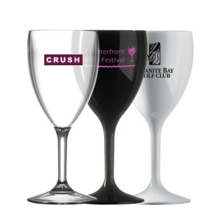 Verre à vin en plastique réutilisable (312ml/11oz)