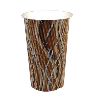 Gobelet en papier ondulé - couleur (20oz/568ml)