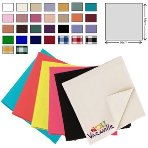 Serviette de table tissée - 56x56cm 2
