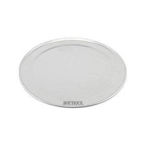 Poêle à pizza plate à bord large en aluminium (280 mm)