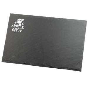 Plat rectangulaire en ardoise (30x20cm) 2