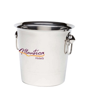 Seau à vin en acier inoxydable avec poignée en anneau (4 litres) 2