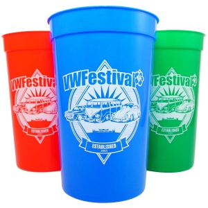 Gobelet de stade en plastique (454ml/16oz)