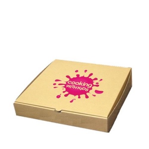 Boîte à pizza (12 pouces) - Marron