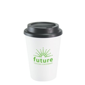 Tasse à café à emporter en plastique à double paroi (340ml/12oz) 6