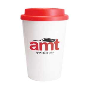 Tasse à café à emporter en plastique à double paroi (340ml/12oz) 7