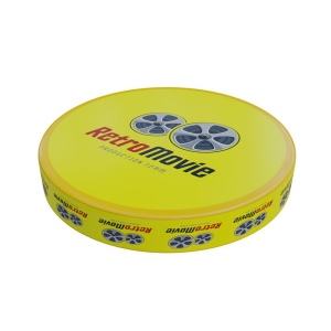 Plateau rond à bords relevés (34.5cm) 8