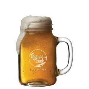 Bocal Mason en verre avec poignée (568ml/20oz) 4
