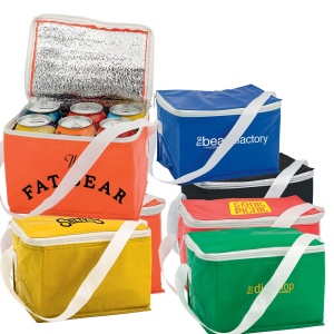 Sac isotherme 6 canettes en PVC 5