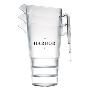 Pichet empilable en plastique (2.25 Litre/4 Pint) 3