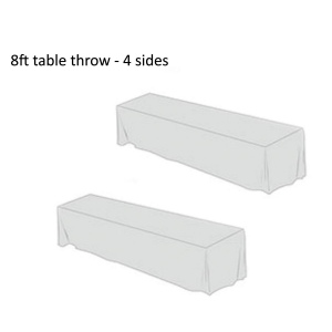 Nappe ajustée à couverture totale - 76x244cm (table de 8 pieds) 5