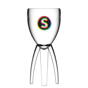 Verre à fusée en plastique réutilisable (312ml/11oz) 2