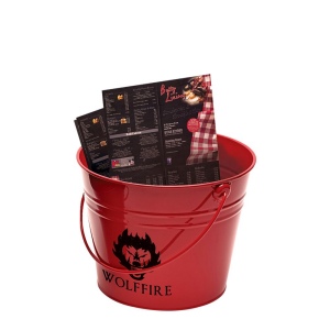Seau galvanisé coloré (5 Litre) 4