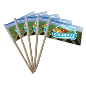 Drapeaux alimentaires - 100 mm