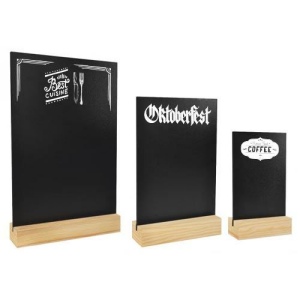 Menu de table Tableau noir A4 3