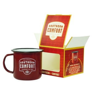 Boîte présentoir pour mugs en émail couleur (assemblé) 2