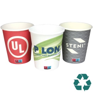 Gobelet en papier recyclable à paroi unique - couleur (8oz/230ml) 2