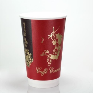 Gobelet en papier à double paroi (16oz/455ml)