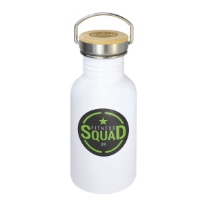 Bouteille de voyage - Couvercle en bambou (500ml) 6