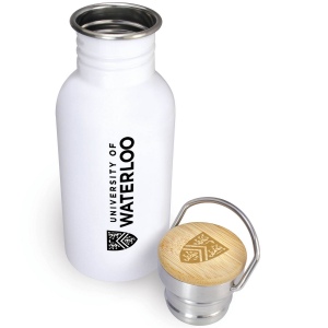 Bouteille de voyage - Couvercle en bambou (500ml) 8
