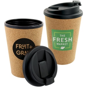 Tasse de voyage en liège à double paroi (350ml)
