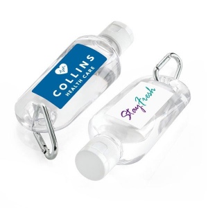 Désinfectant antibactérien pour les mains sur mousqueton (70ml) 2