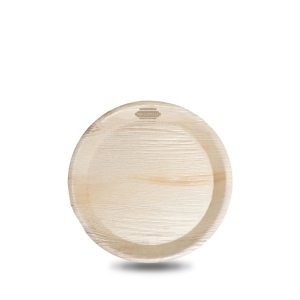 Assiette ronde à feuilles de palmier (18 cm) 2