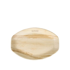 Plat de service moyen en feuilles de palmier 2