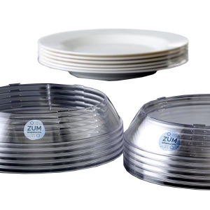 Anneau d'empilage d'assiettes Premium (22cm) 2