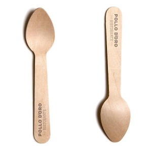Cuillère à thé en bois (11cm) 2