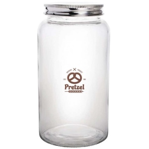 Bocal en verre à vis pour aliments secs Vogue (800ml) 2